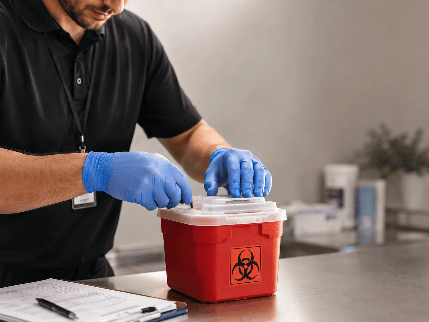 Why choose Sharps Waste Disposal in Wapello, IA